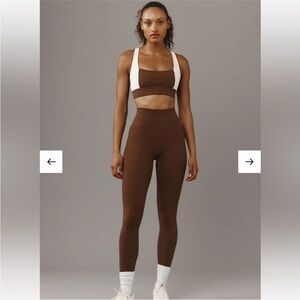 NEW Monday Body Swimwear Acadia Leggings Brown MEDIUM